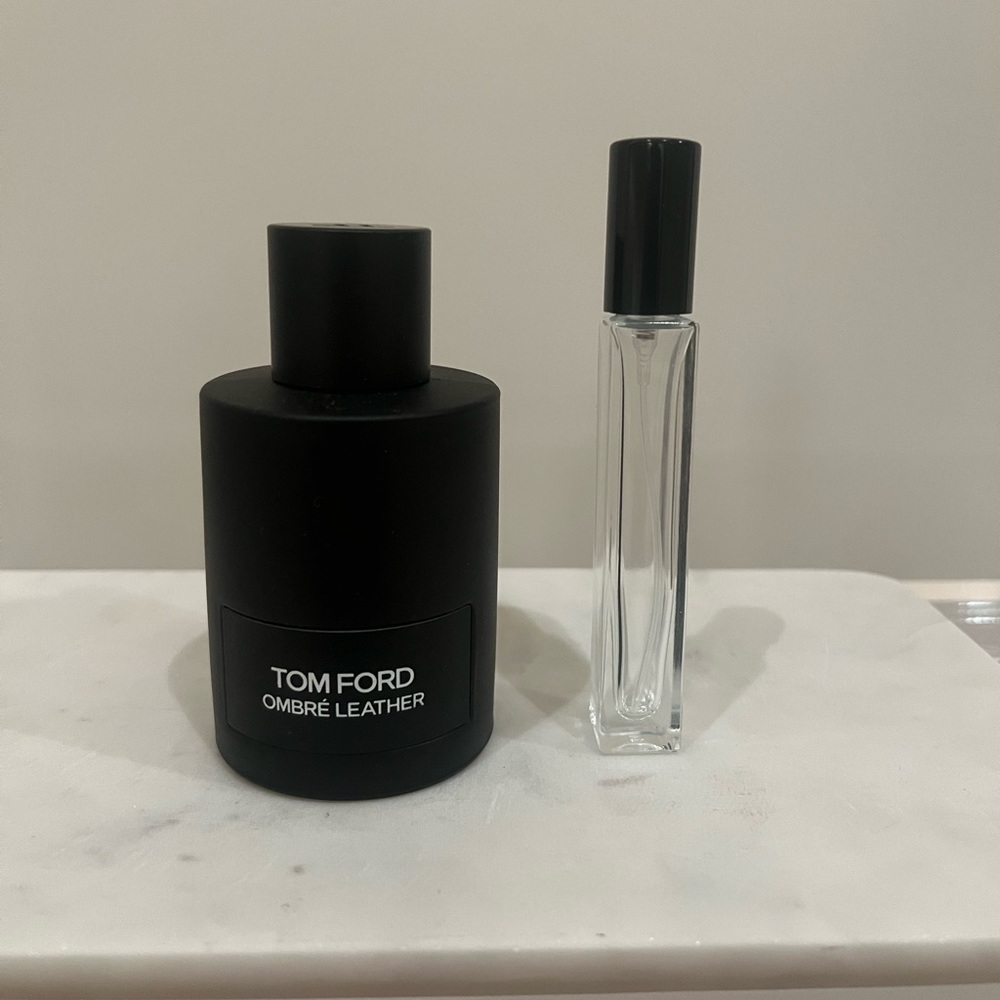 Tom Ford Ombré Leather 10ml refillable travel atomizer